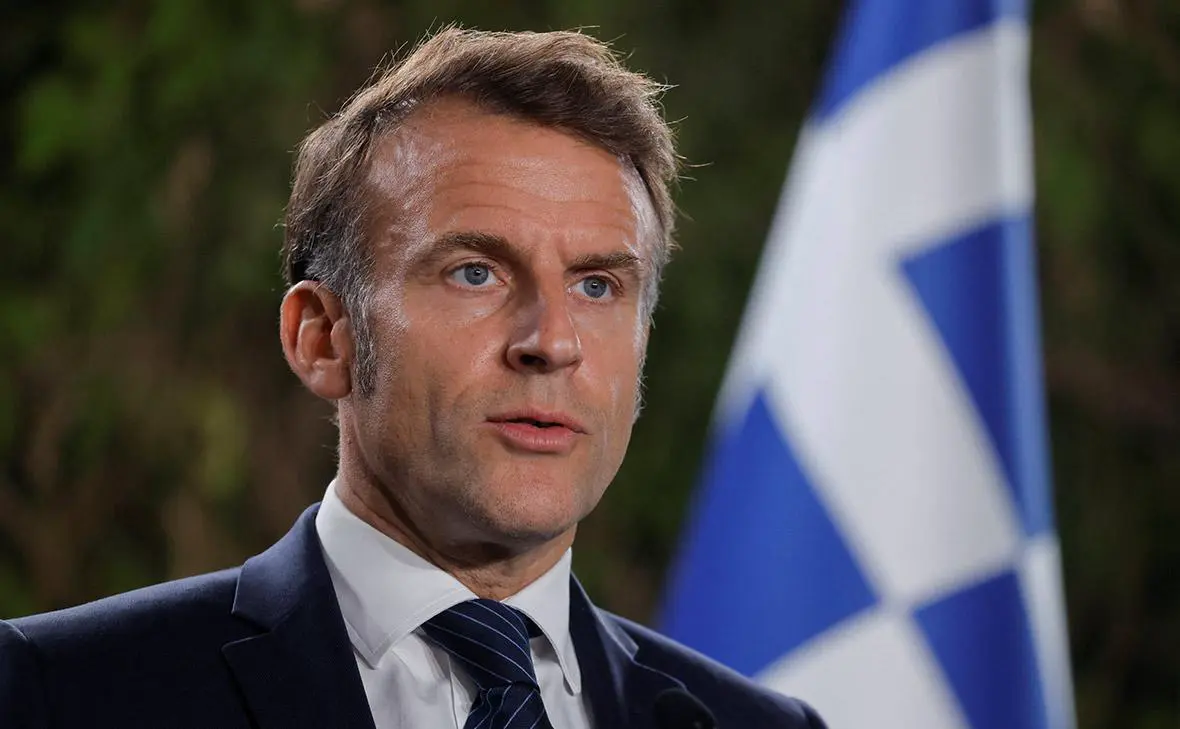 Эмманюэль Макрон (Borut Zivulovic / Reuters)