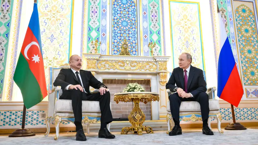 «Наш долг — дать объективную оценку»: Путин обсудил с Алиевым причины крушения самолёта AZAL