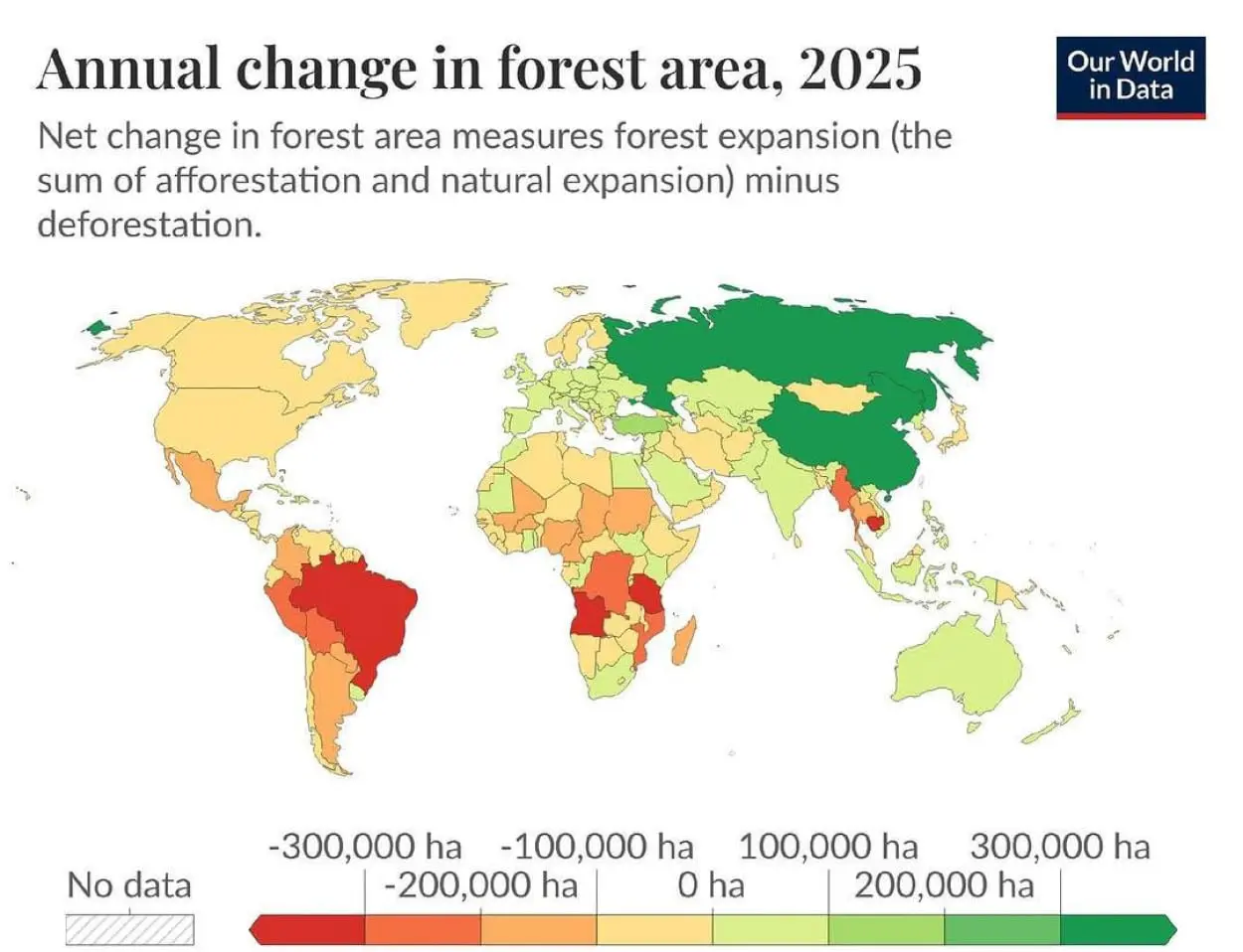 Достижения Бразилии, Китая, России в сокращении вырубки лесов-0