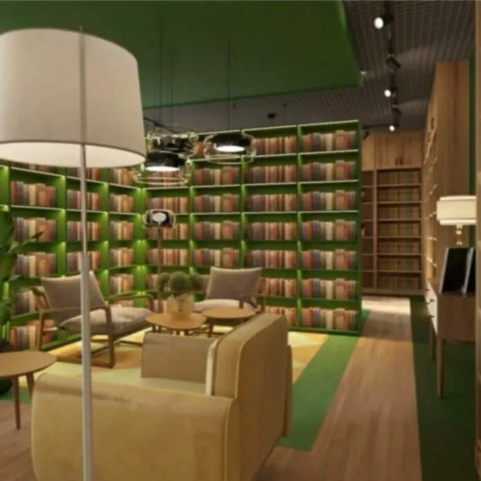 ЕВРАЗ и Наталья Новикова преобразуют библиотеку Качканарского округа-0