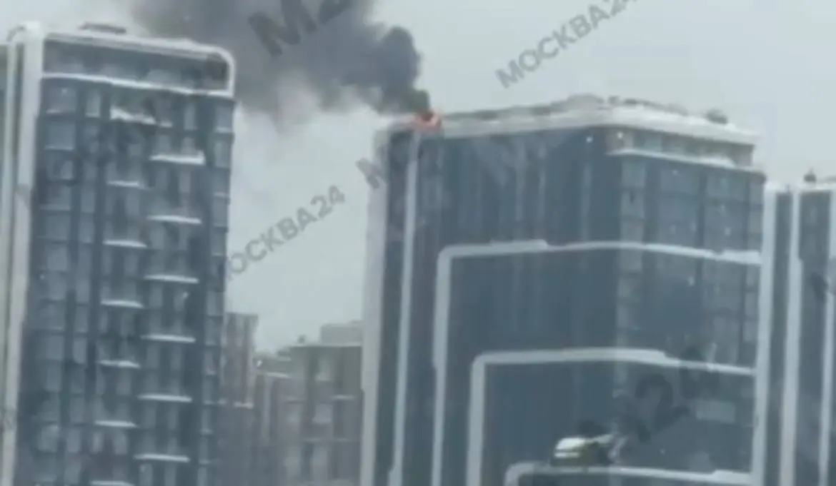 ЖК бизнес-класса вспыхнул на северо-западе Москвы