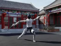 Робот L7 Университета Цинхуа исполнил танец с мечом под контролем ИИ robot 7 universiteta czinhua ispolnil tanecz s mechom pod kontrolem ii-lavi-su-0