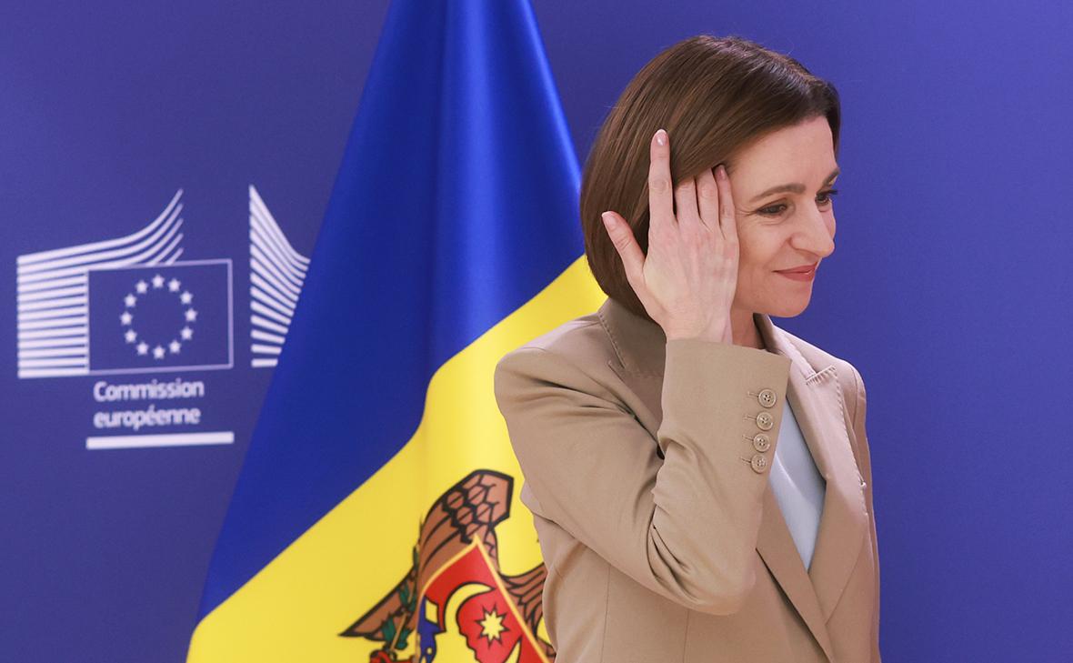 Майя Санду (Olivier Hoslet / EPA / ТАСС)