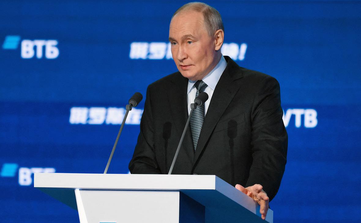 Владимир Путин (Григорий Сысоев / Sputnik / Reuters)