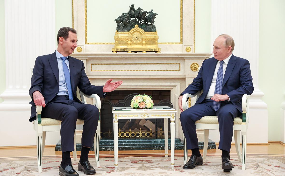 Башар Асад и Владимир Путин (Валерий Шарифулин / ТАСС)