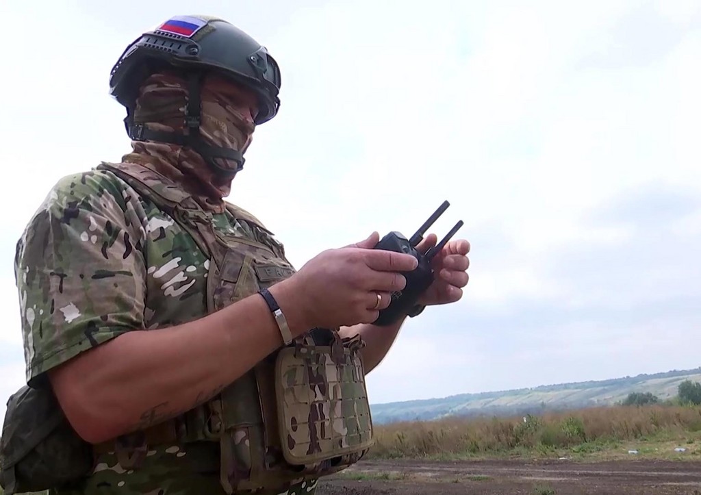 Военнослужащий ВС РФ в зоне СВО 