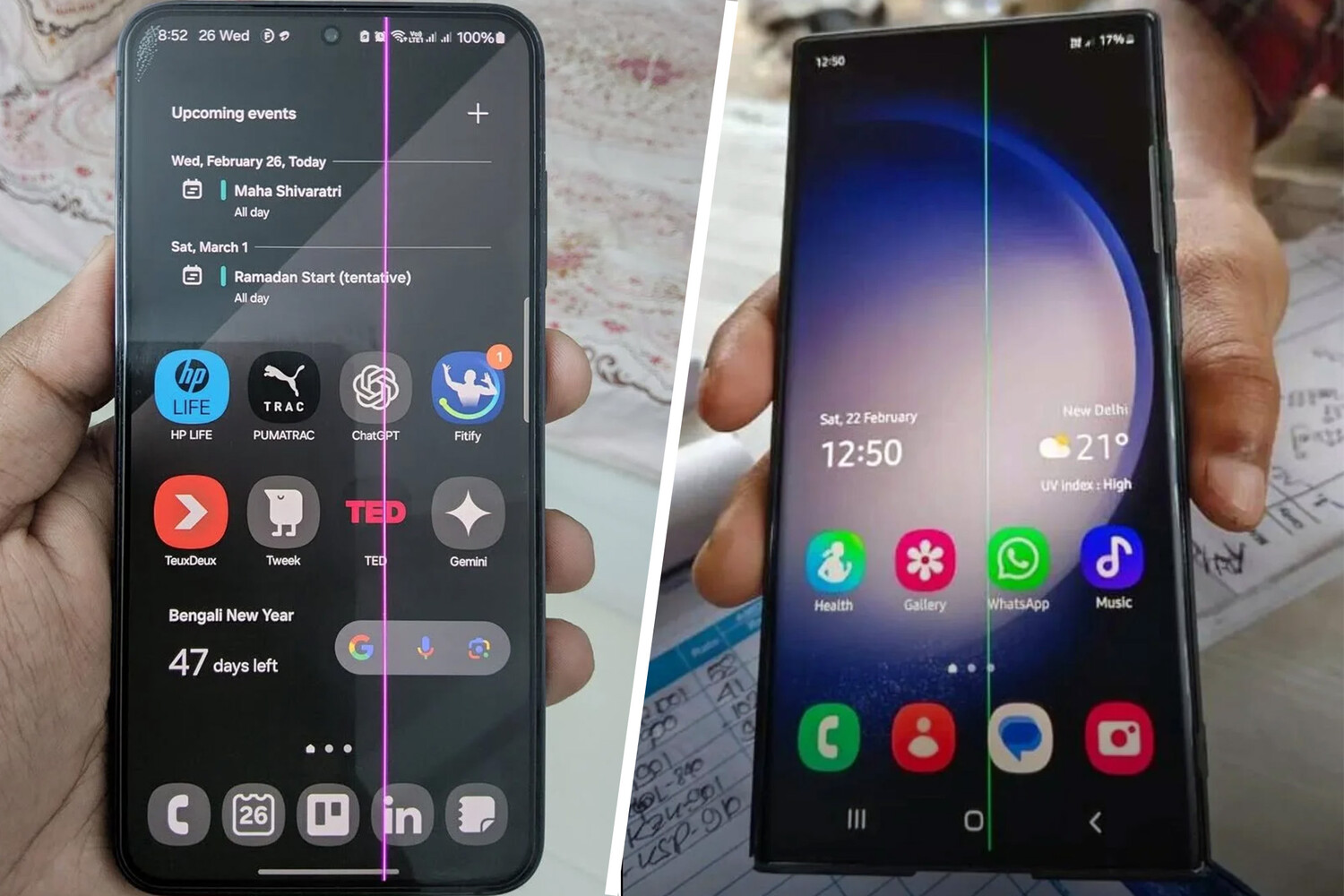 Samsung Galaxy S23 и S23 Ultra получают внимание из-за особенностей экрана-0
