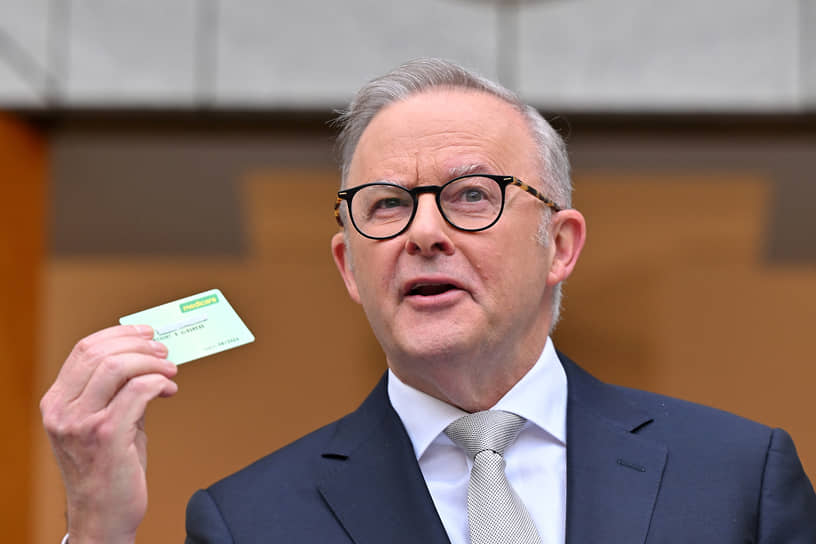 Австралийский премьер Энтони Албанезе