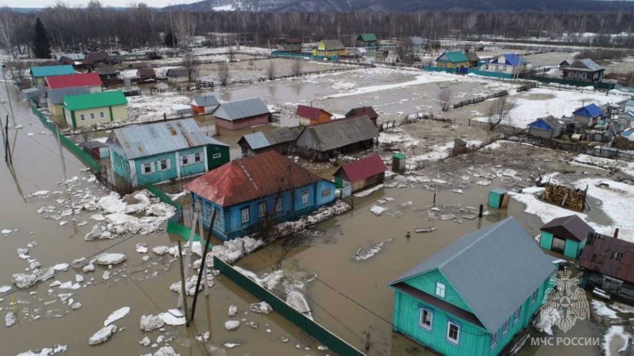 Жители деревни Азово были эвакуированы в Башкирии из-за подтопления