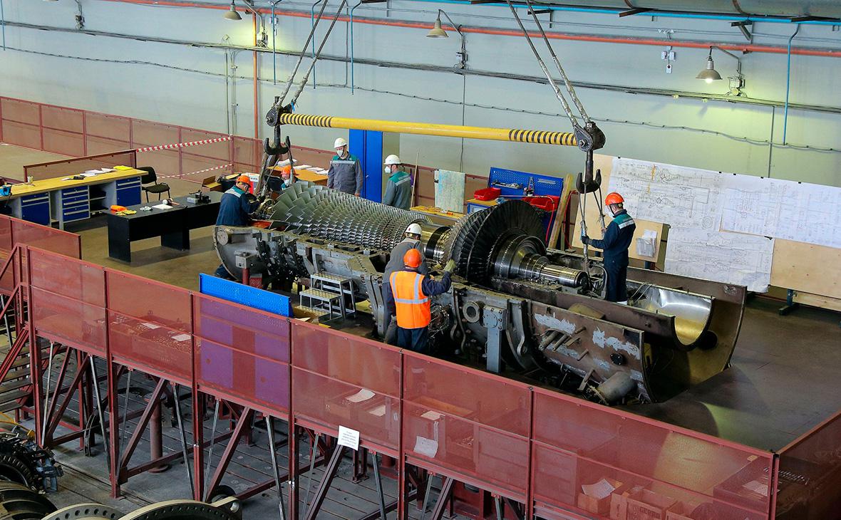 Газовая турбина ГТЭ-65 (power.machines.company / VK)
