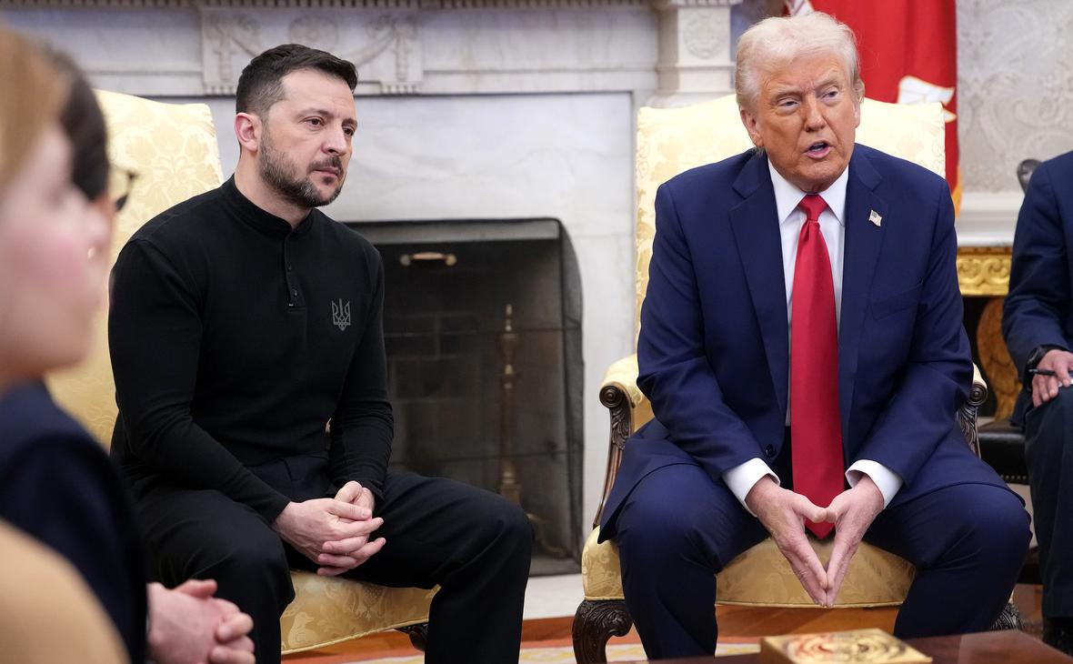 Владимир Зеленский и Дональд Трамп (Andrew Harnik / Getty Images)