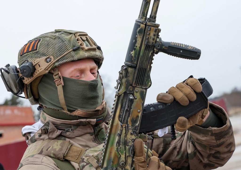 Военнослужащий ВС РФ в зоне СВО