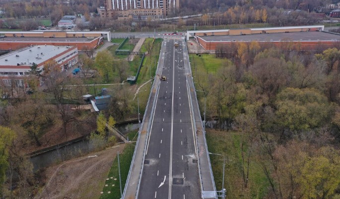 Собянин рассказал о строительстве моста через Яузу