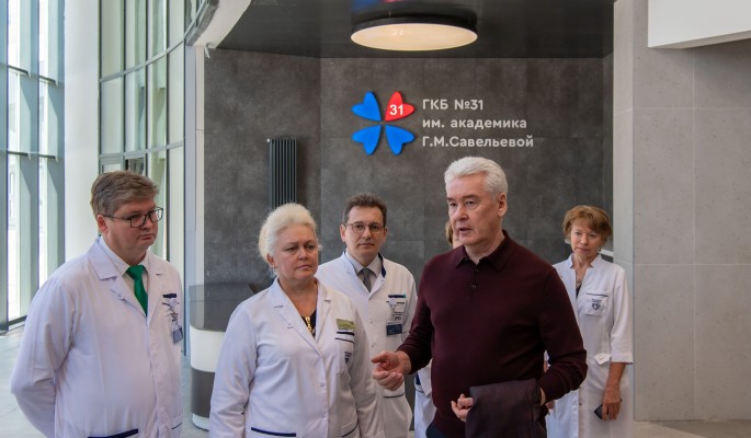 Собянин: Новый корпус городской больницы №31 откроется в январе 2024 года