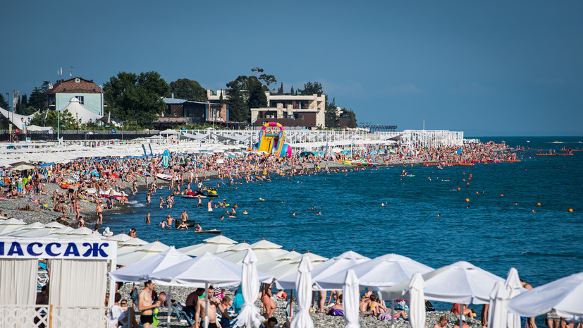 РСТ: россияне предпочитают Сочи, Крым и Абхазию в качестве летнего отдыха