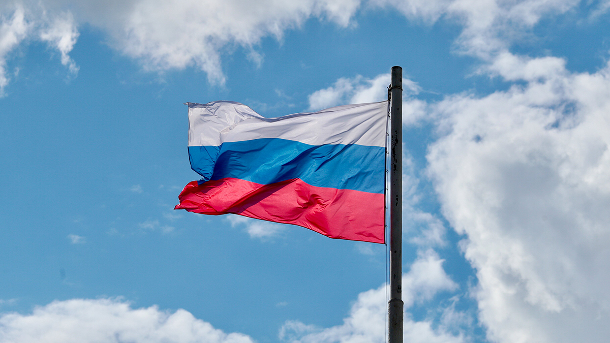 Российский флаг подняли в Горнале в ознаменование освобождения Курской области