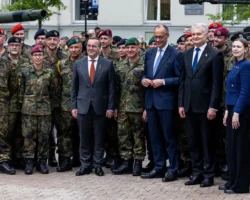 Германия и Литва укрепляют союз, и Фридрих Мерц представляет новую бригаду НАТО germaniya i litva ukreplyayut soyuz i fridrih mercz predstavlyaet novuyu brigadu nato-signaldaily-ru-174792887000-0