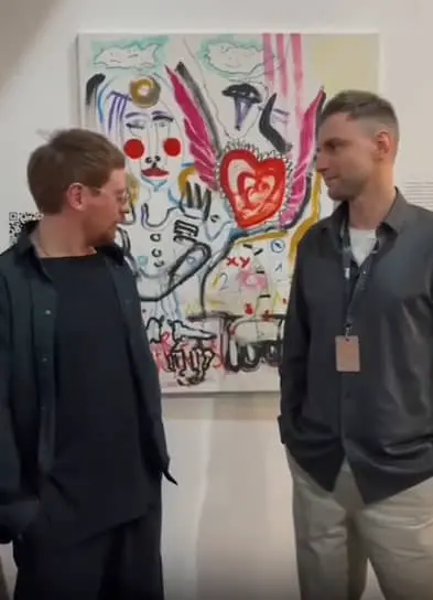 На Port Art Fair приобретена картина Паши Техника, созданная с Игорем Исполиным-0