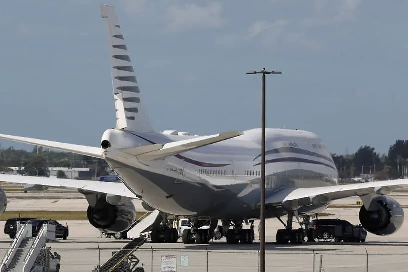 Оптимистичный обмен достижениями с Дональдом Трампом и Катаром о Boeing 747-8-0