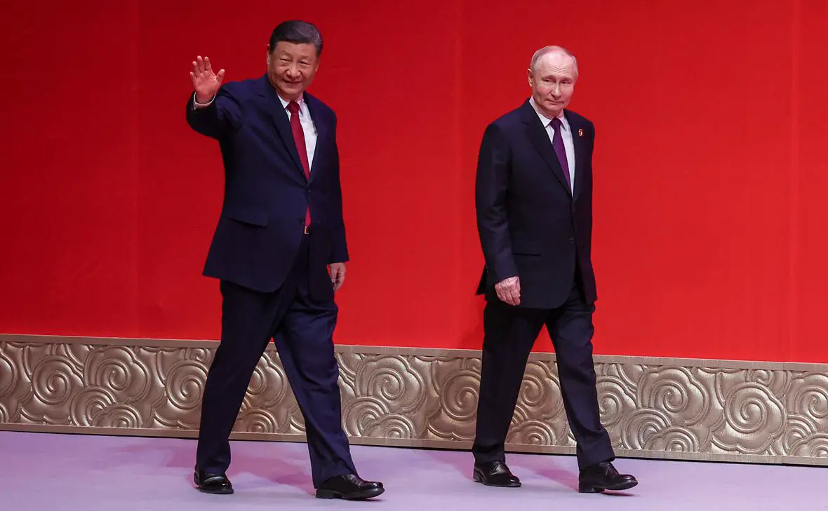 Си Цзиньпин и Владимир Путин (Александр Рюмин / ТАСС)