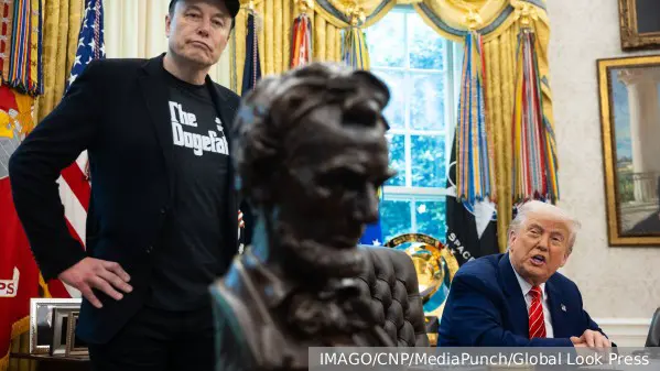 FT заявила о панике инвесторов и угрозе «чисток» из-за ссоры Маска и Трампа