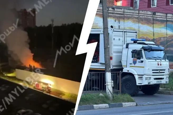 Сотни жителей в подмосковных Люберцах остались без света из-за пожара на подстанции | Источник: Мои Люберцы, Владимир Волков | Люберцы / T.me