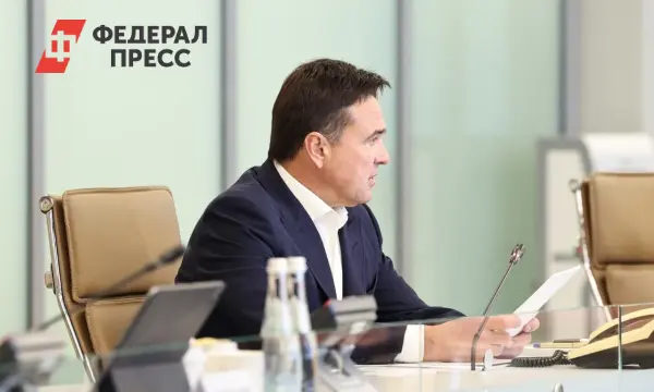 Андрей Воробьев и Кирилл Григорьев обсуждают развитие водной инфраструктуры в Московской области-0