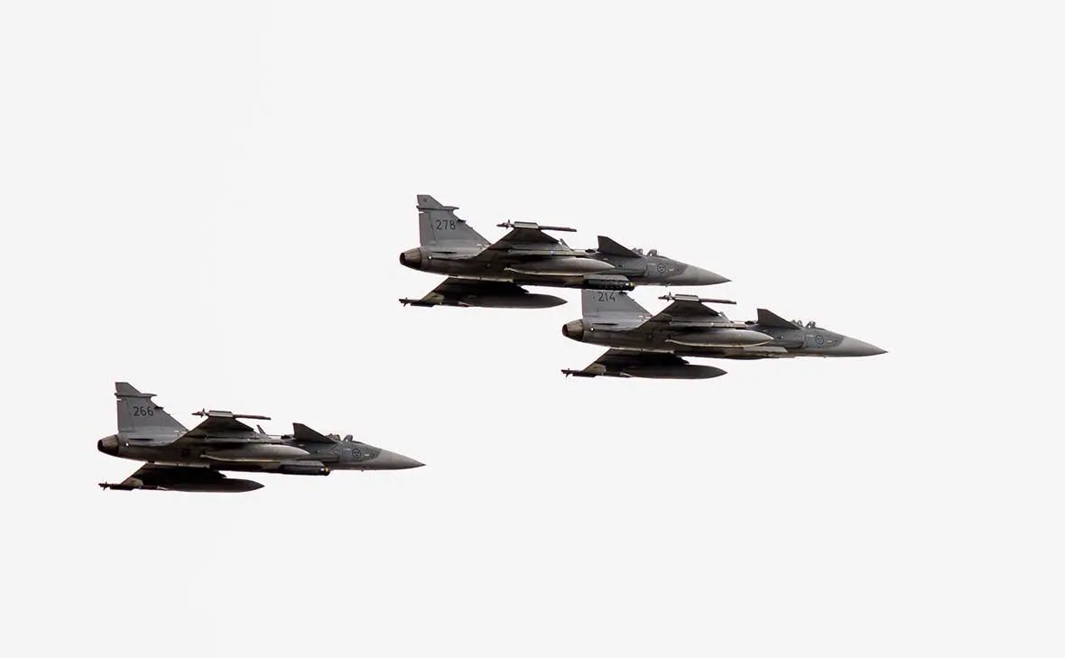 Истребители Saab JAS-39 Gripen (Krister Andersson / Keystone Press Agency / Global Look Press)