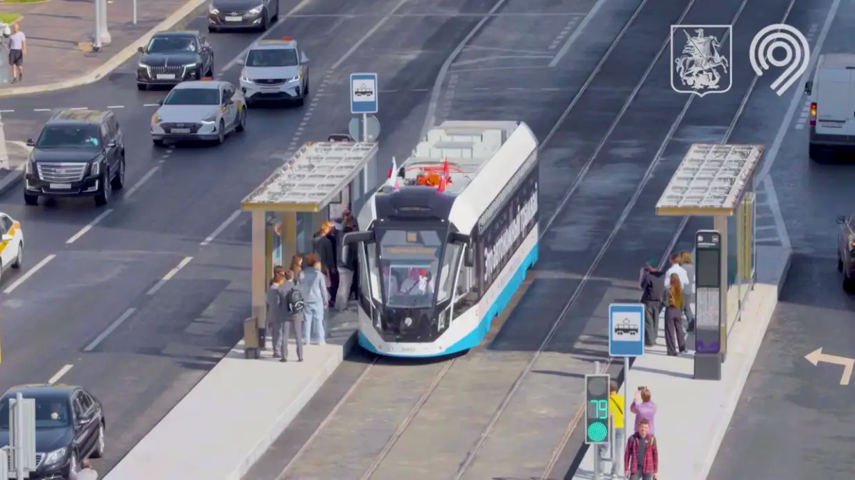 Дептранс: 100 автономных трамваев будут курсировать в Москве к концу 2026 года