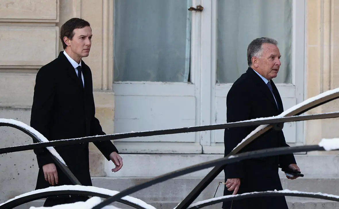 Джаред Кушнер и Стив Уиткофф (Tom Nicholson / Getty Images)