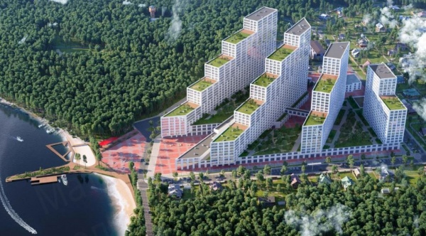 Проект застройки берега Шарташа