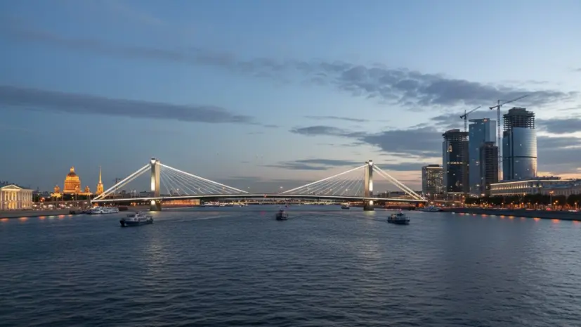 В Петербурге новый мост через Неву возведут к 2029 году