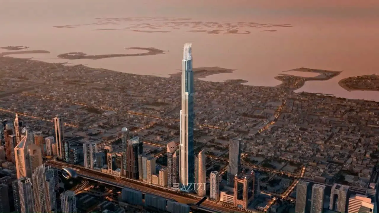 Azizi Developments в Дубае создает второй высотный гигант мира, но ожидает ли Jeddah Tower?-0
