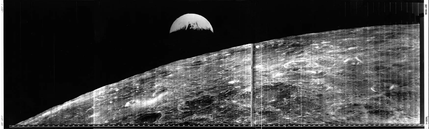 Lunar Orbiter 1 сделал первое фото Земли с Луны 60 лет назад-0
