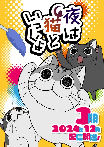Постер: Вечера с кошкой 3