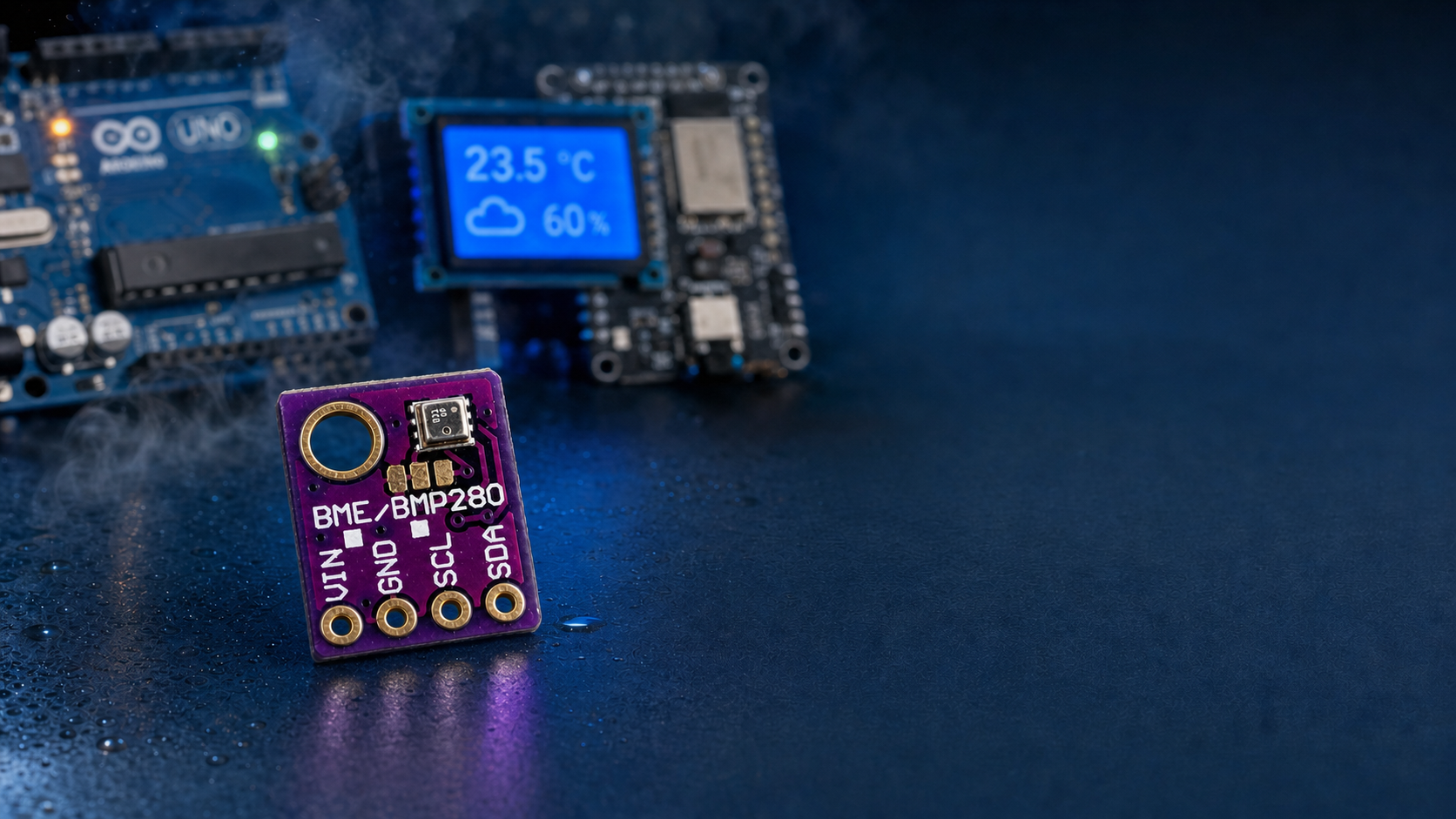 BME280 и BMP280: различия и подключение к Arduino и ESP32