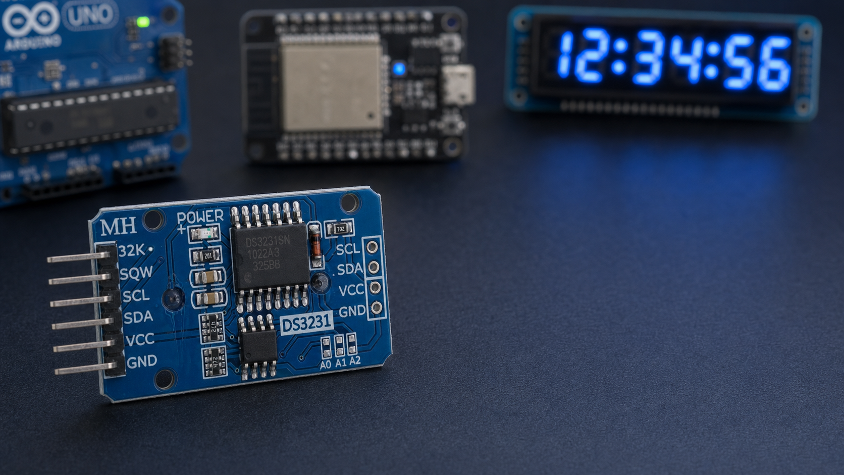 DS3231: часы реального времени для Arduino и ESP32 — подключение, код и полезные нюансы