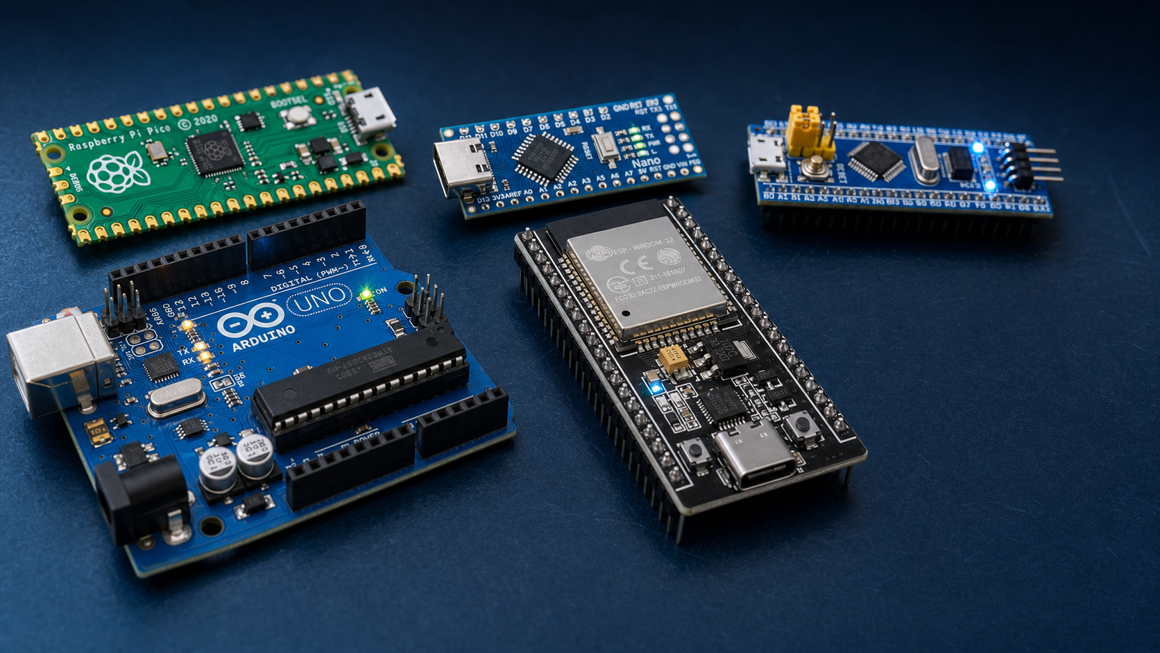 Микроконтроллеры для DIY: большой гид по ESP32, STM32, RP2040, AVR, nRF52 и другим