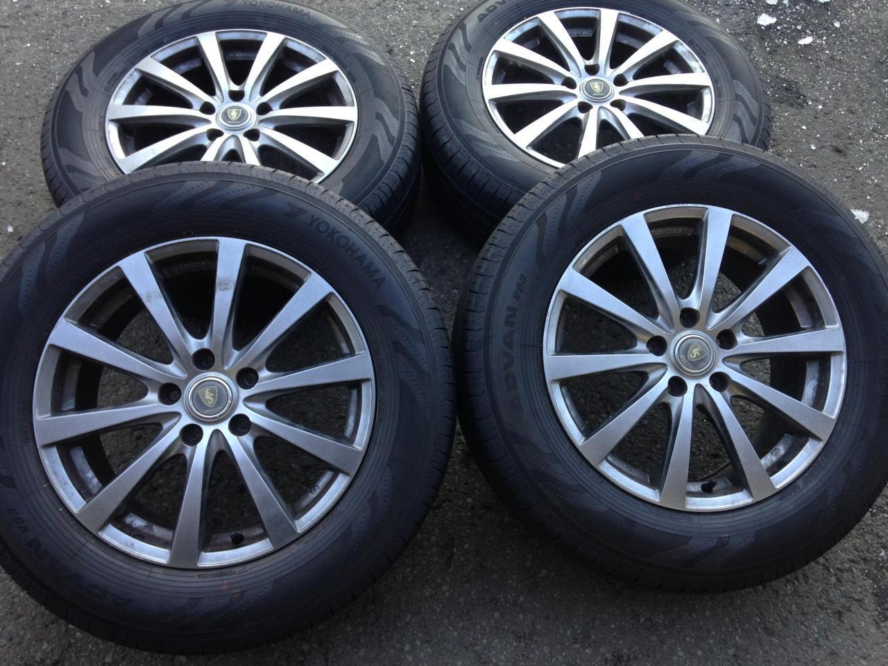 Комплект шин YOKOHAMA ADVAN V03 + диски MANARAY SPORT EUROSPEED BL10