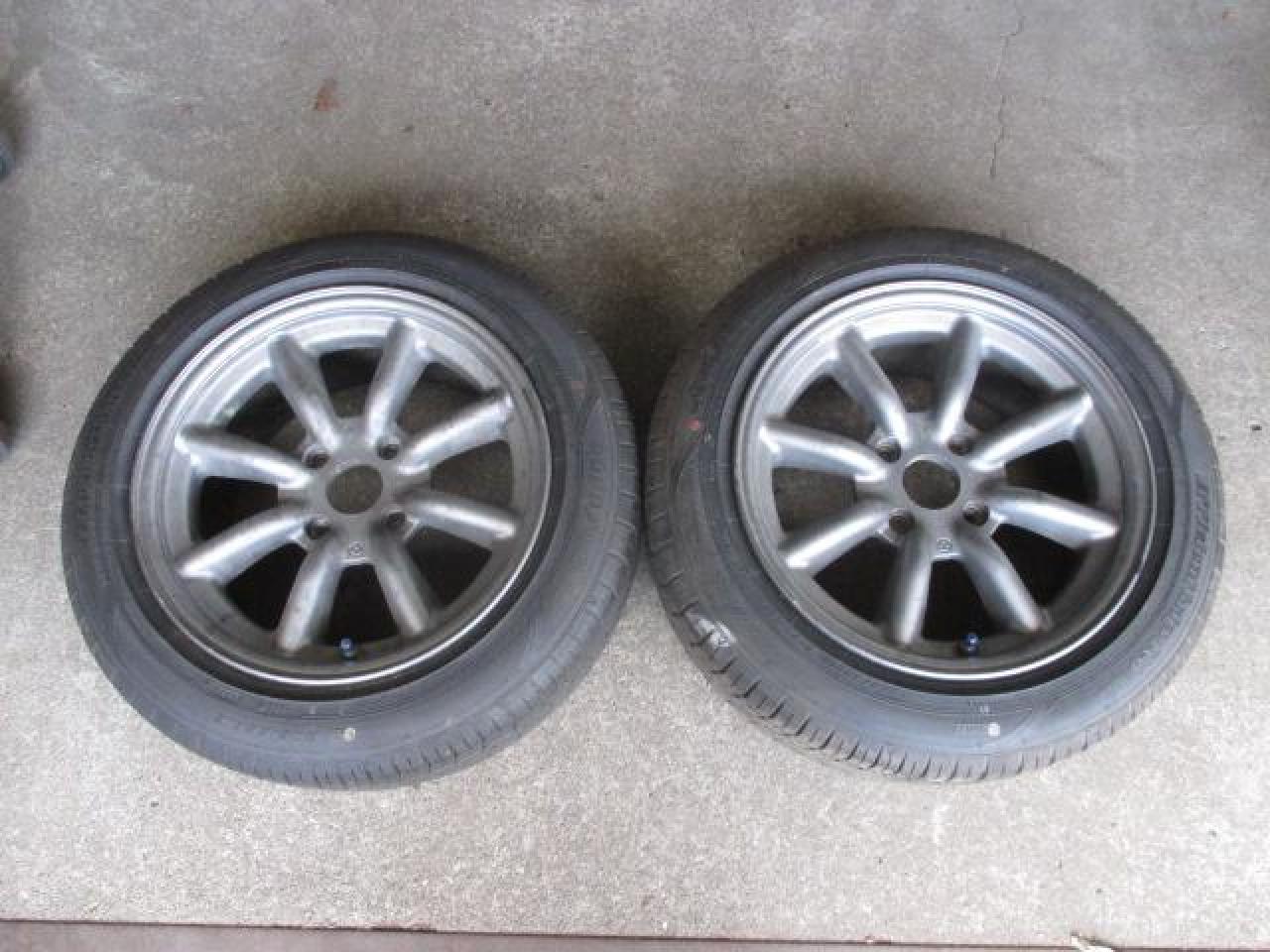 Комплект шин GOODYEAR EfficientGrip Eco Hybrid EG01 + диски watanabe EIGHT SPOKE