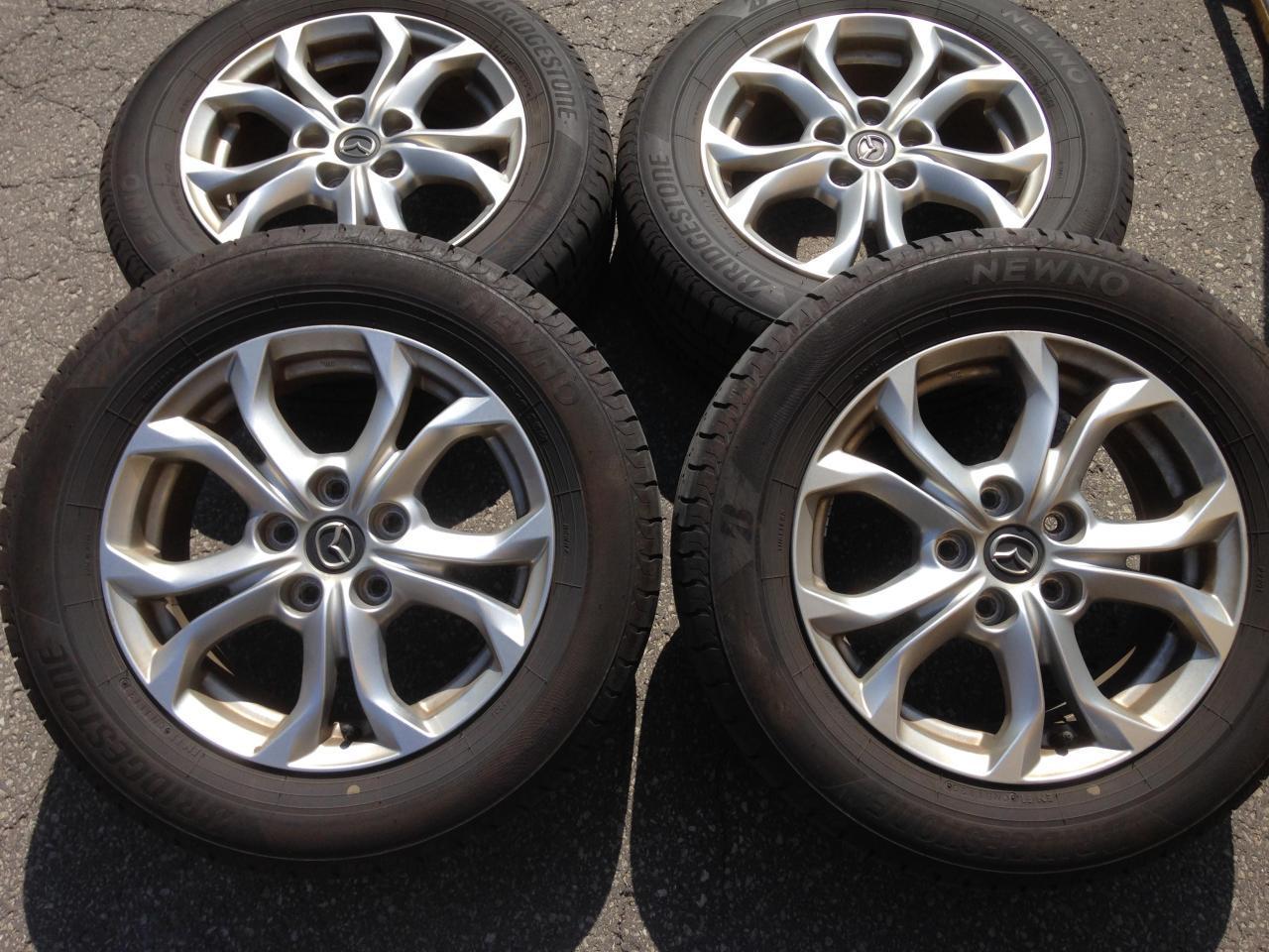 Комплект шин BRIDGESTONE NEWNO + штатные диски Mazda CX-3