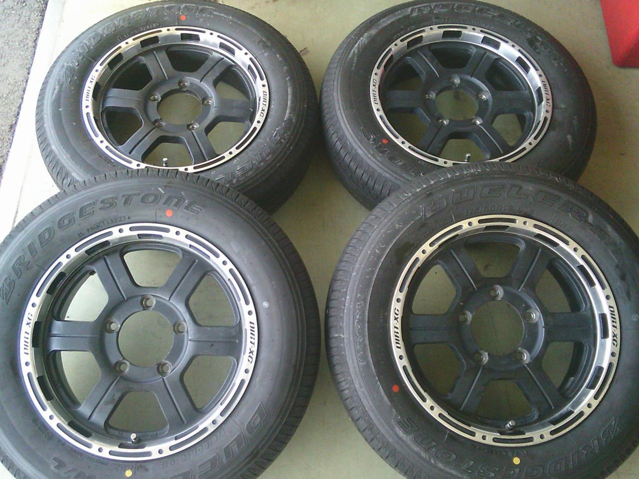Комплект шин BRIDGESTONE DUELER H/L + диски BilletStarJapan DIRT-XC
