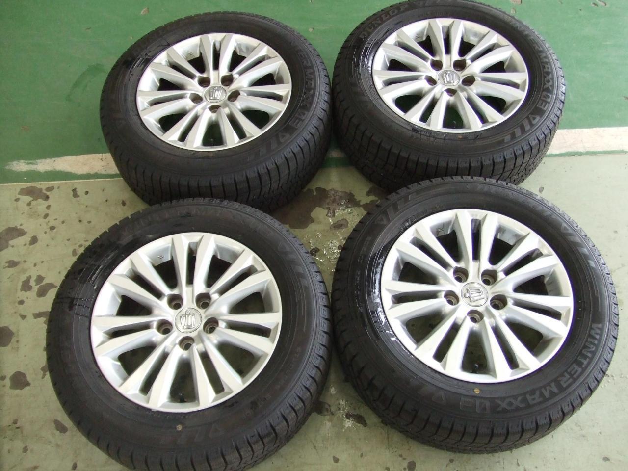 Комплект шин DUNLOP WINTERMAXX WM03 + штатные диски Toyota 210 Crown