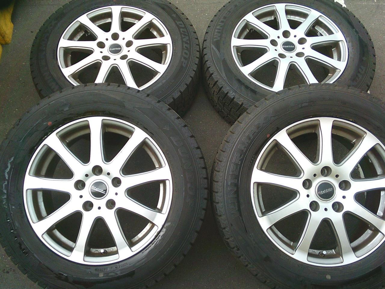 Комплект шин DUNLOP WINTERMAXX WM02 + диски HOT STUFF Laffite SK-9