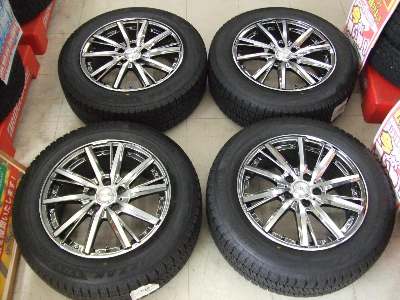 Комплект шин BRIDGESTONE BLIZZAK VRX2 + диски KYOHO STEINER SF-V