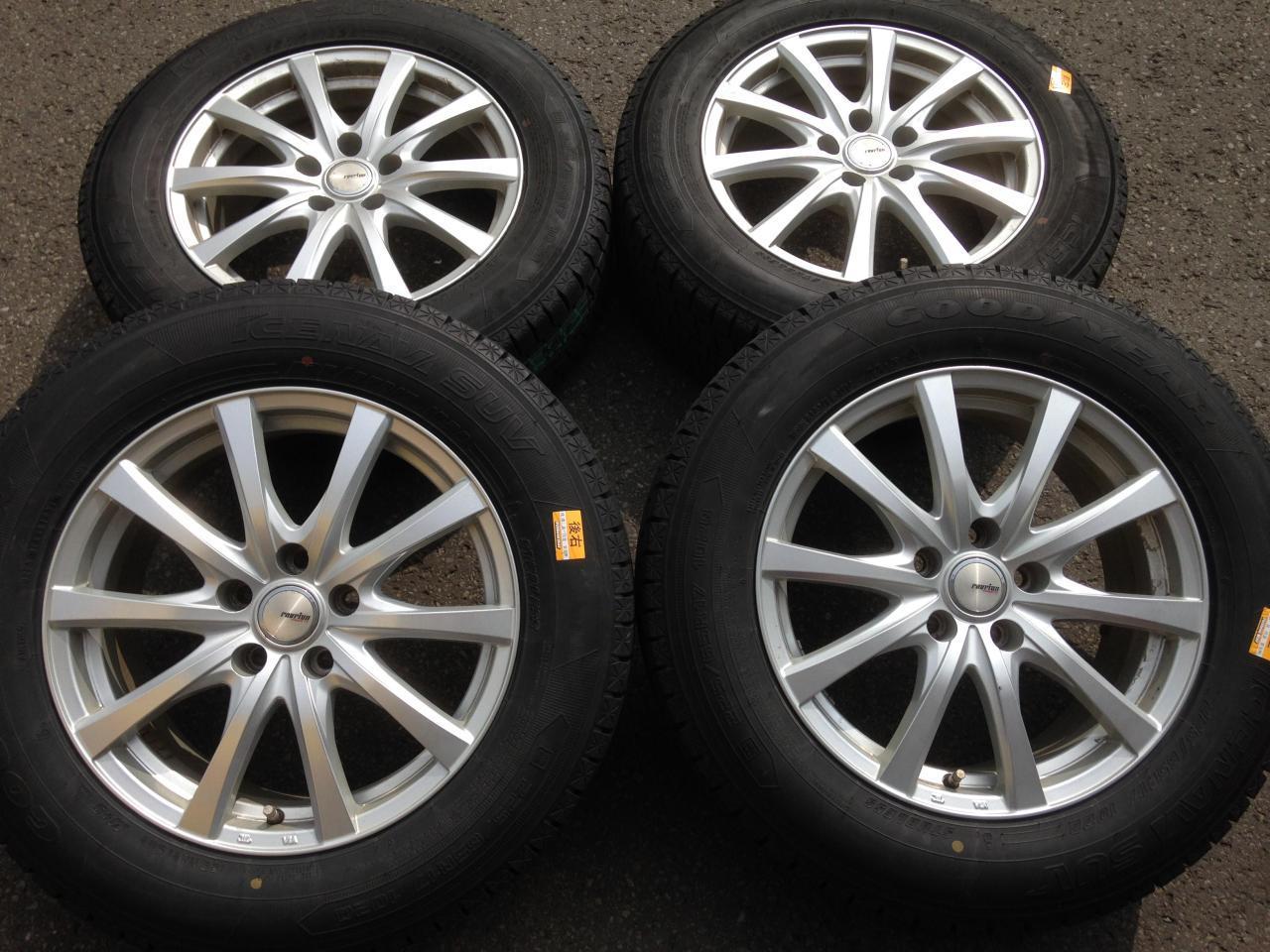 Комплект шин GOODYEAR ICENAVI SUV + диски weds ravrion RS01