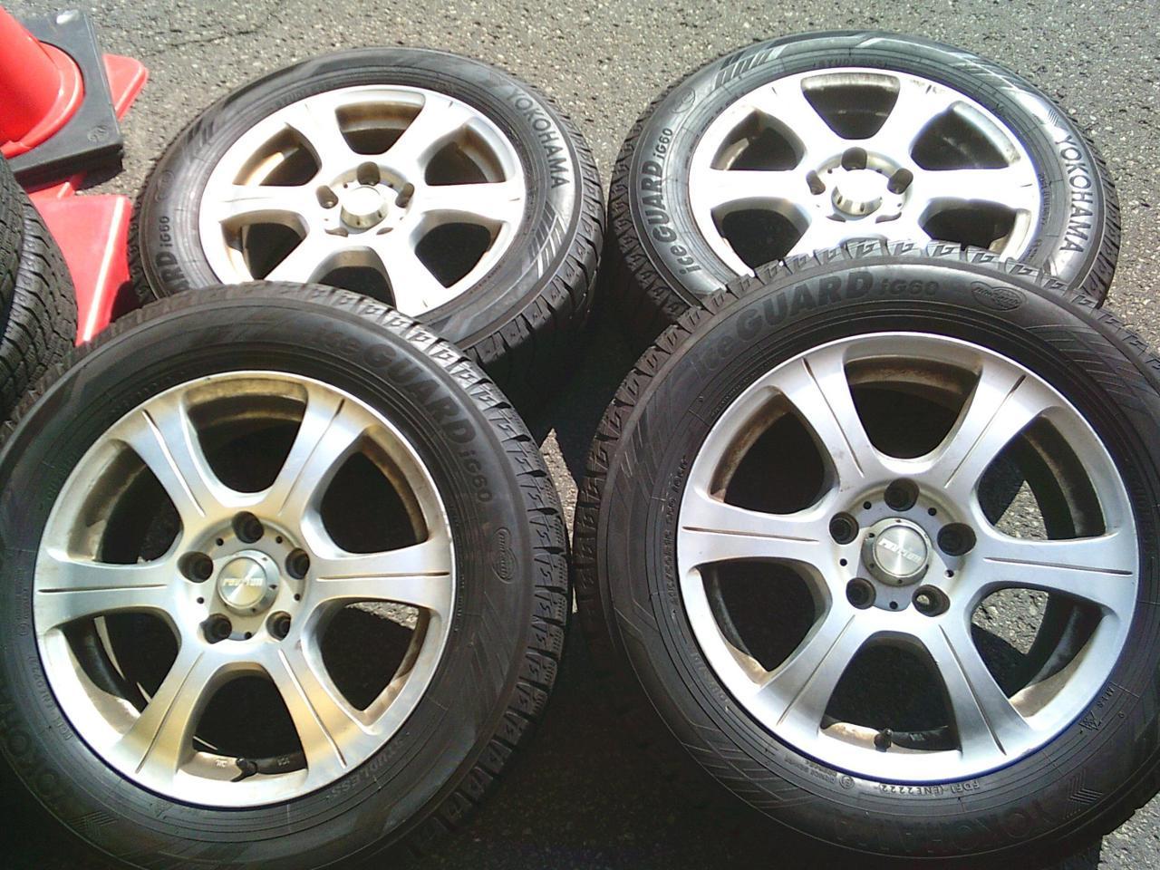 Комплект шин YOKOHAMA iceGUARD IG60 + диски weds ravrion SPIRIT