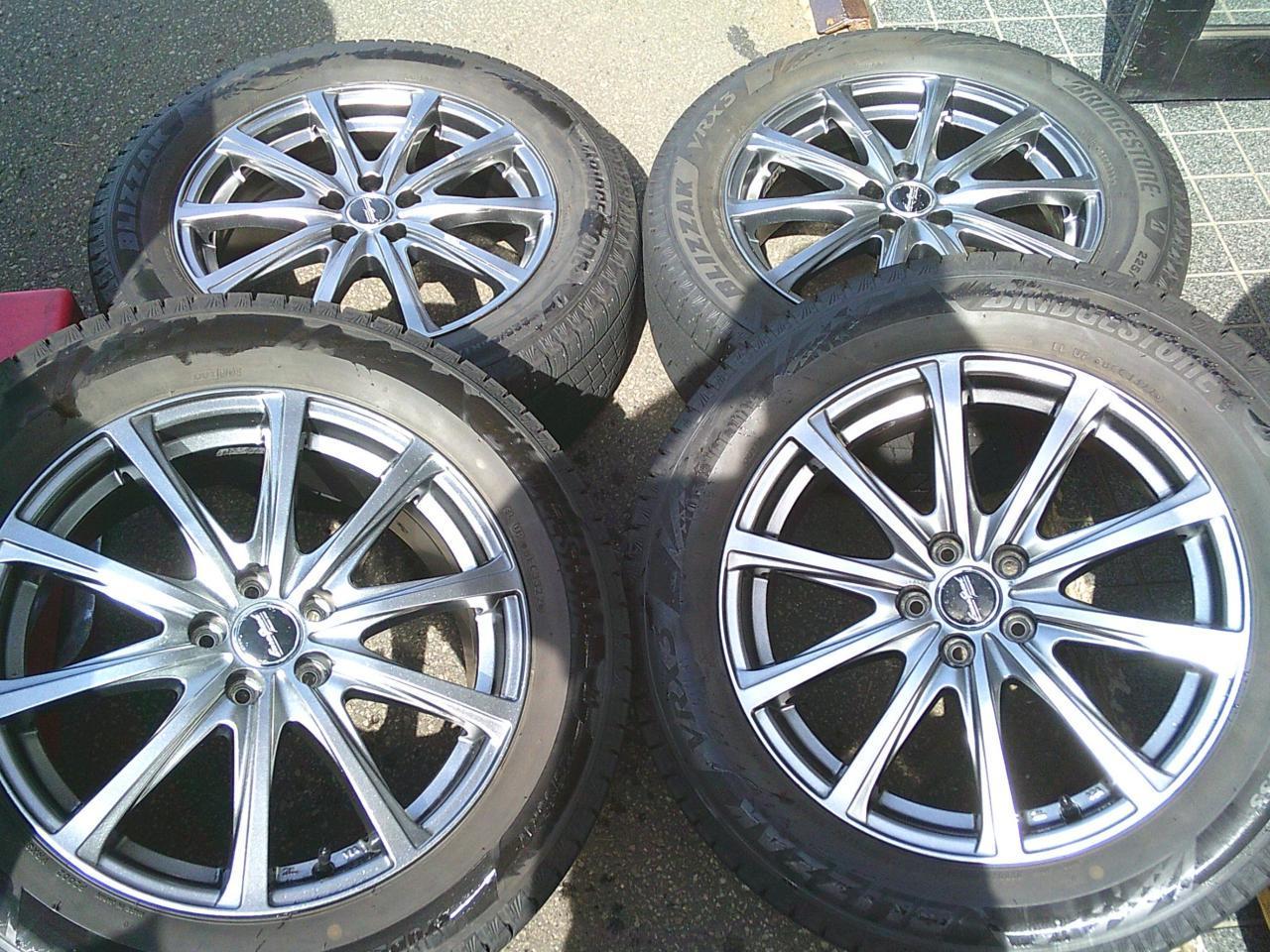 Комплект шин BRIDGESTONE BLIZZAK VRX3 + диски MANARAY SPORT EuroSpeed V25