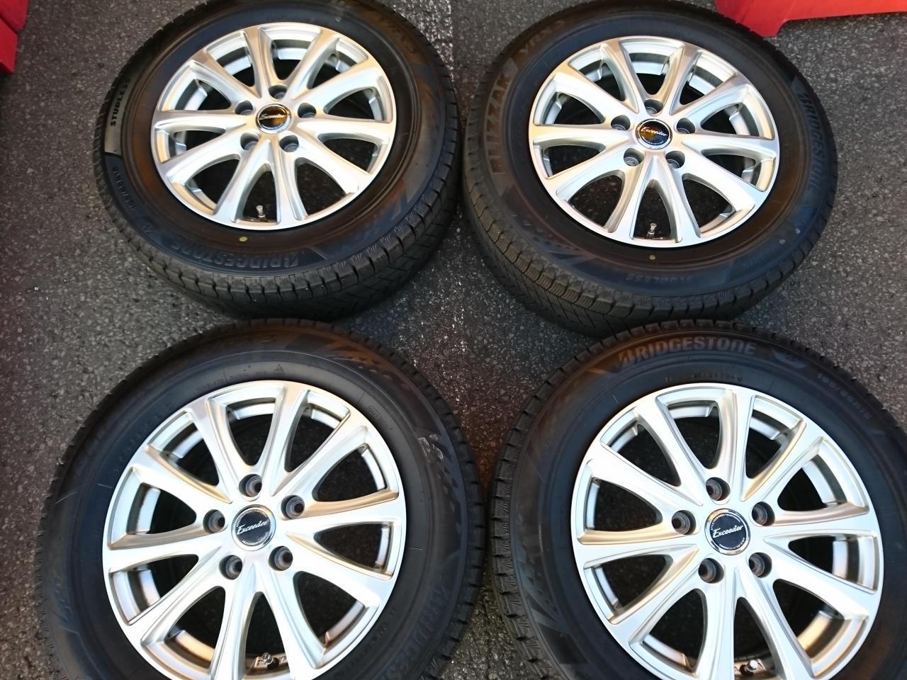 Комплект шин BRIDGESTONE BLIZZAK VRX3 + диски HOT STUFF Exceeder EX10