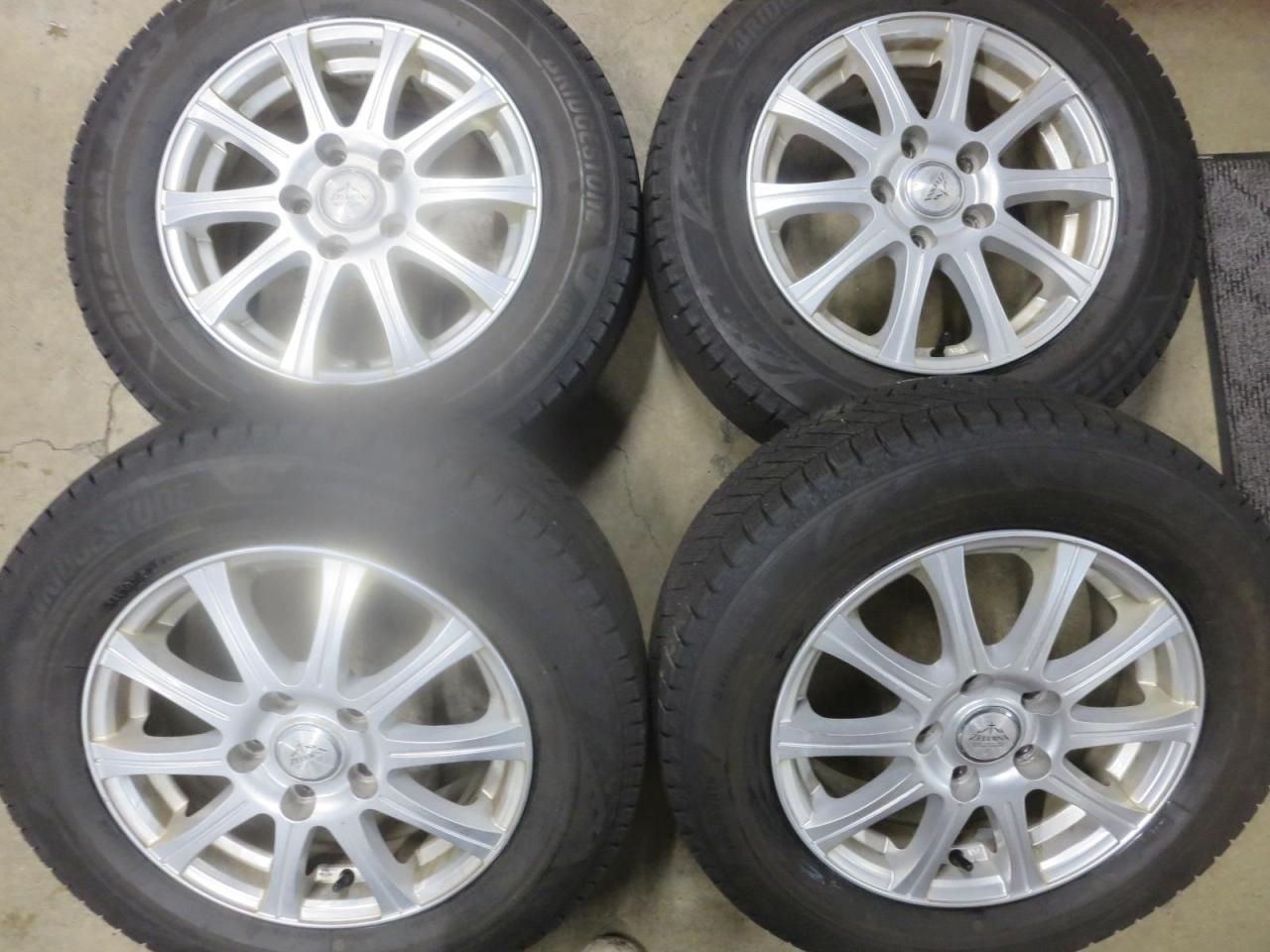 Комплект шин BRIDGESTONE BLIZZAK VRX3 + диски ZELERNA диски со спицами